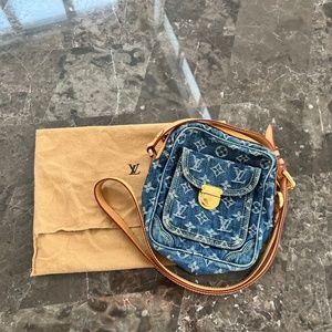 Louis Vuitton Denim Camera Bag